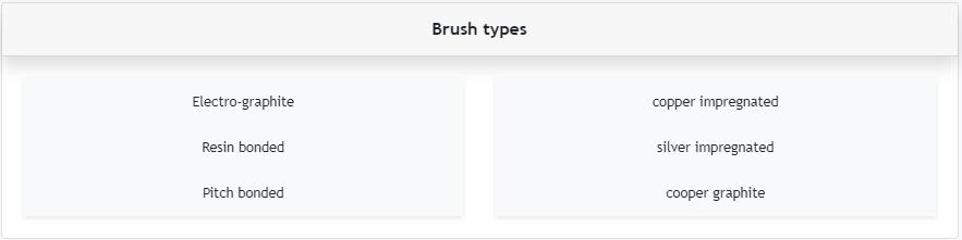 सिमेन्ट प्लान्ट उपकरण कार्बन ब्रश ET46X 3