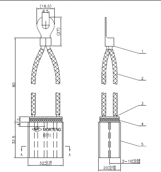 EF51 ڪاربن برش-1
