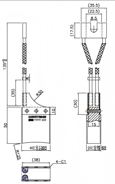 Carbon brushes -CG70 for cable manufacturing equipment(1)